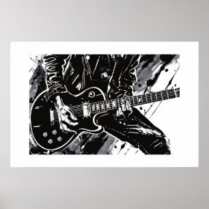 Poster de guitare
