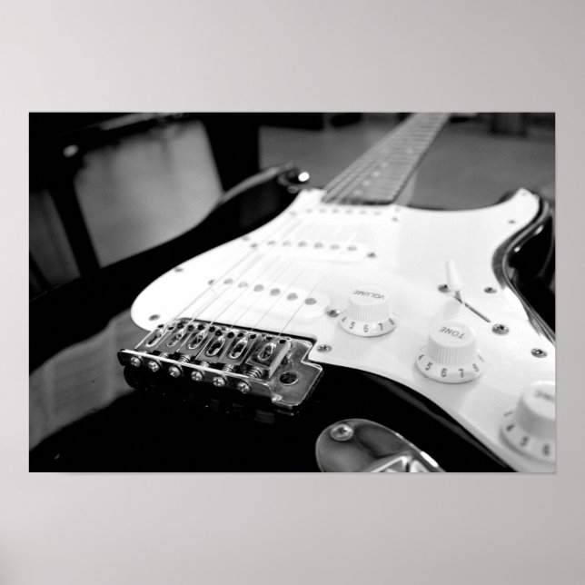 Poster de guitare électrique (Devant)