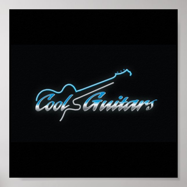 Poster de Guitares cool (Devant)