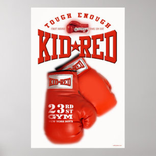 Poster de gym Kid Reds
