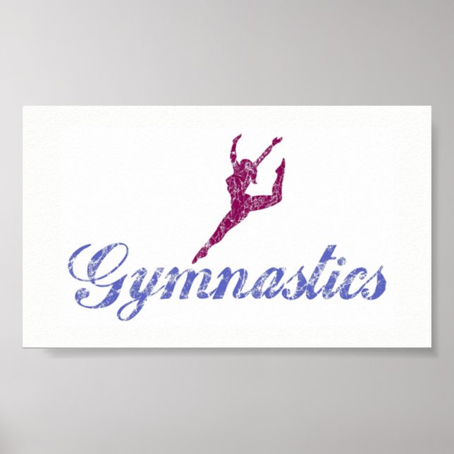 Poster de gymnastique (Devant)