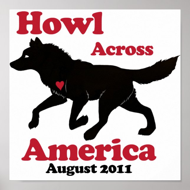 Poster de Howl Across America (Devant)
