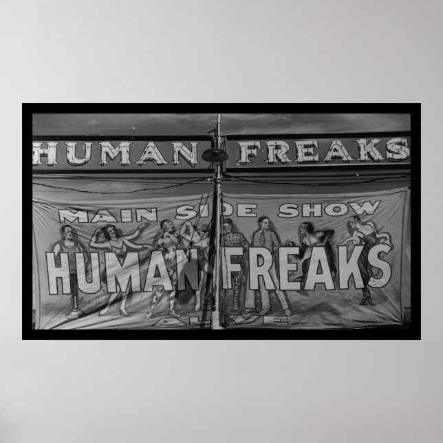 Poster de Human Freaks Side Show (Devant)