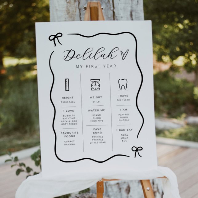 Poster de jalon de la frontière vague Bow (Créateur téléchargé)