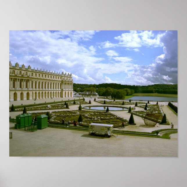poster de jardin du château de versailles (Devant)
