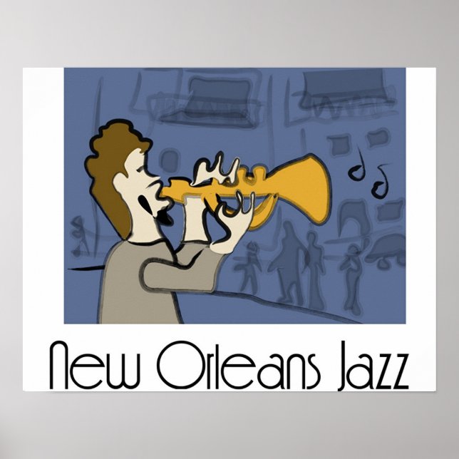 Poster de Jazz de la Nouvelle-Orléans (Devant)