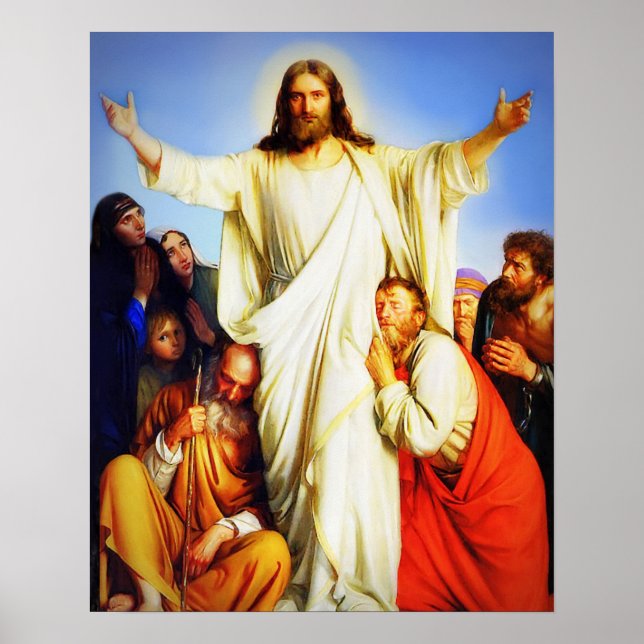 Poster de Jésus Christ Consoler (Devant)