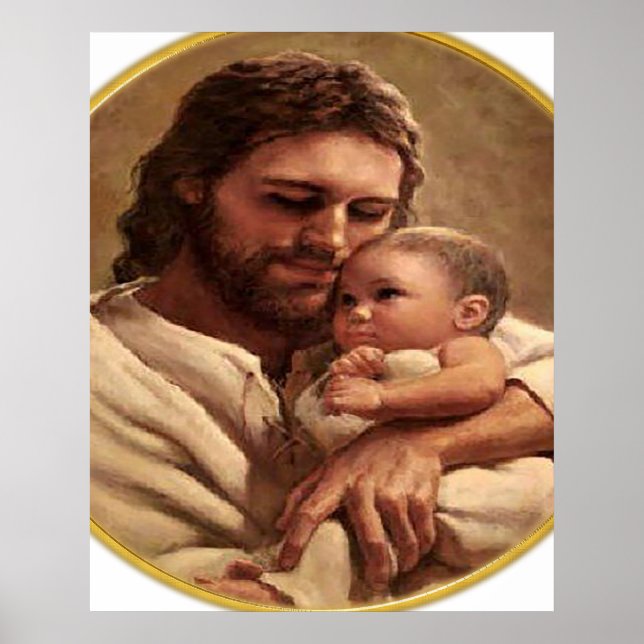 Poster de Jésus et de l'Enfant (Devant)