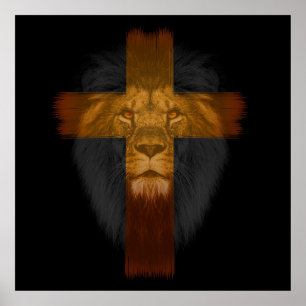 Poster de Jésus Lion de Juda