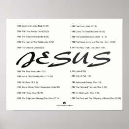 Poster de Jesus The Great I AM