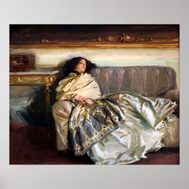 Poster de John Singer Sargent Nonchaloir (Devant)