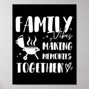 Poster De Juillet Bbq Famille Correspondant Réunion Faire