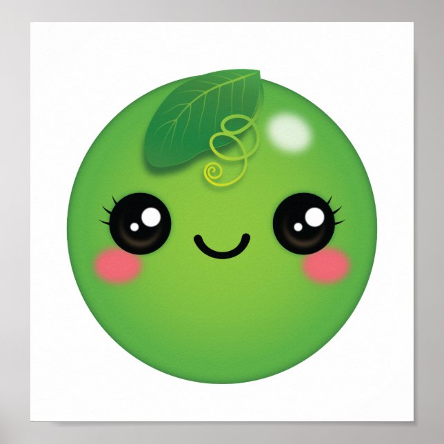 Poster de Kawaii Pea (Devant)