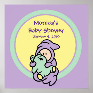 Poster de Keepsaké Party pour le Baby shower