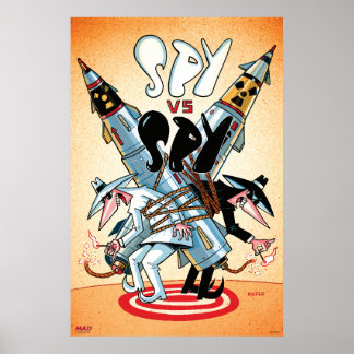 Poster de l’espion contre l’espion de MAD