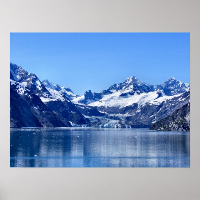 Poster de la baie Glacier (Devant)