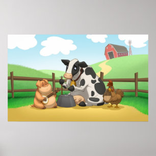 Poster de la bande de Jug d'animaux de ferme