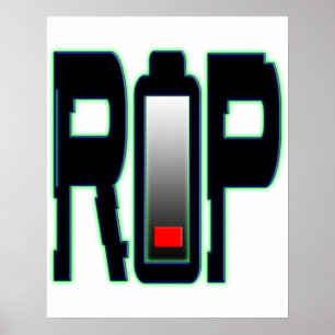 Poster de la batterie RIP