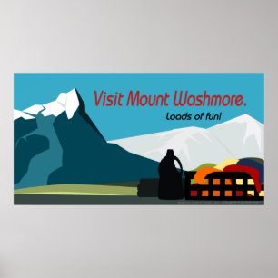 Poster de la blanchisserie de voyage, moyen