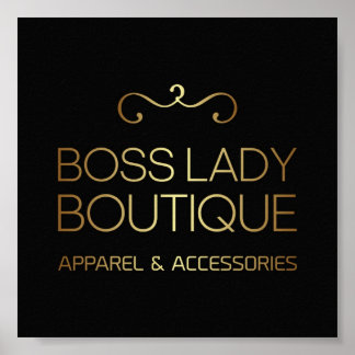 Poster de la boutique Boss Lady