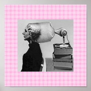 Poster de la boutique de beauté vintage