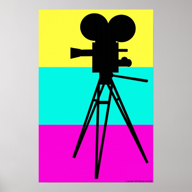 Poster de la caméra Technicolor (Devant)