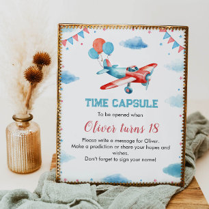 Poster de la capsule d'heure d'anniversaire de l'a