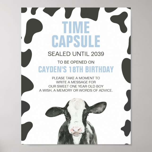 Poster de la Capsule Saint-Vache 1er anniversaire (Devant)