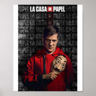 Poster de la casa de papel