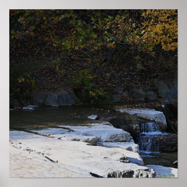 Poster de la cascade (Devant)