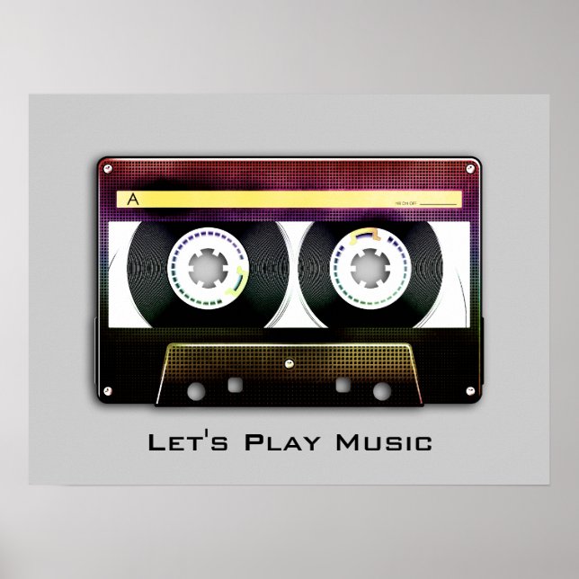 Poster de la cassette audio compacte Retro personn (Devant)