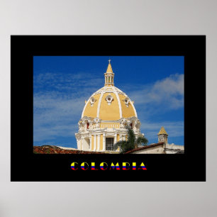 Poster de la cathédrale de San Pedro à Carthagène