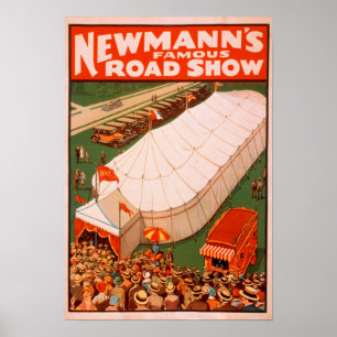 Poster de la célèbre tente magique de Newmann