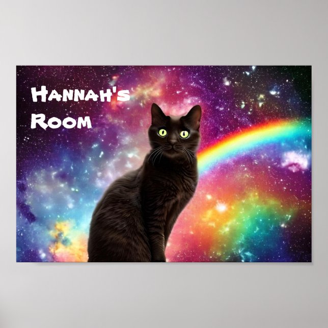 Poster de la chambre de l'enfant personnalisée (Devant)