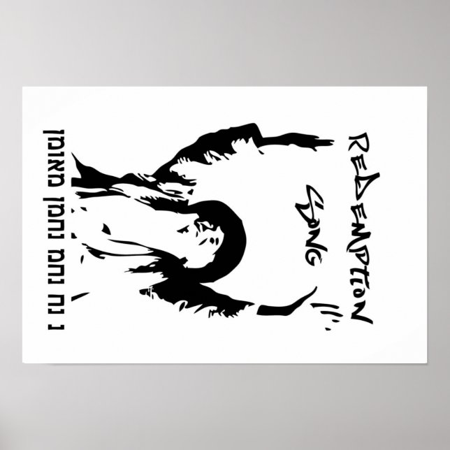 Poster de la chanson de la rédemption (Devant)