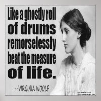 Poster de la citation de Virginia Woolf Ghosts Rol
