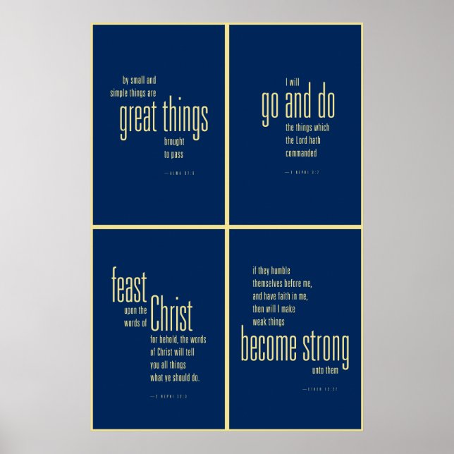 Poster de la collection Book of Mormon. (Devant)