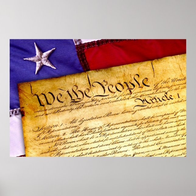 Poster de la Constitution (Devant)