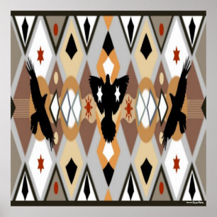 Poster de la Corneille amérindienne