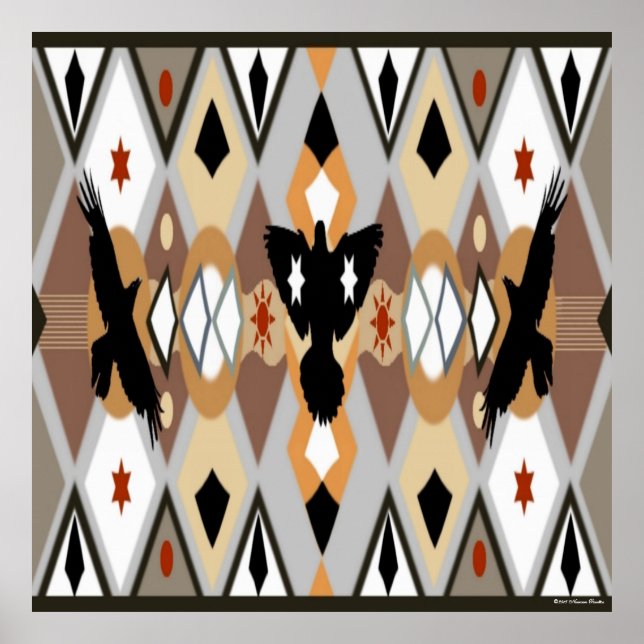 Poster de la Corneille amérindienne (Devant)