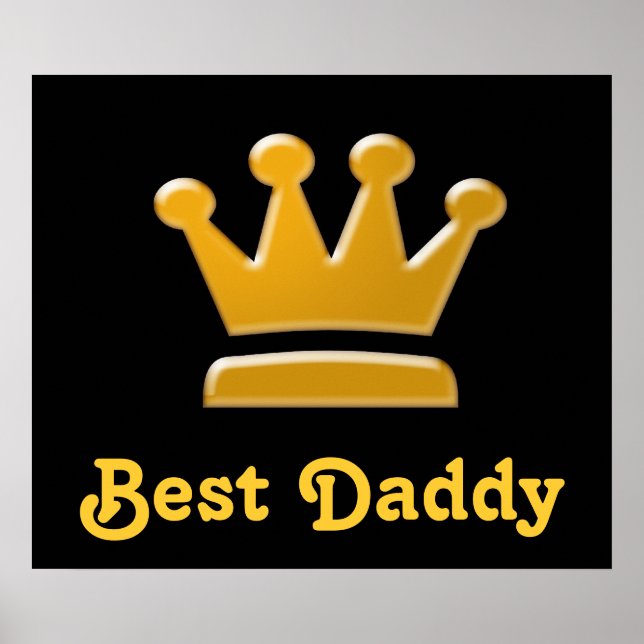 Poster de la Couronne de Best Daddy (Devant)