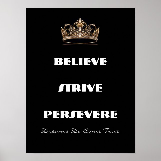 Poster de la couronne du concours (Devant)