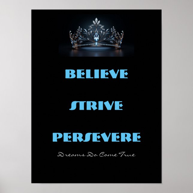 Poster de la couronne du concours (Devant)