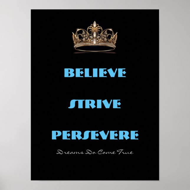 Poster de la couronne du concours (Devant)