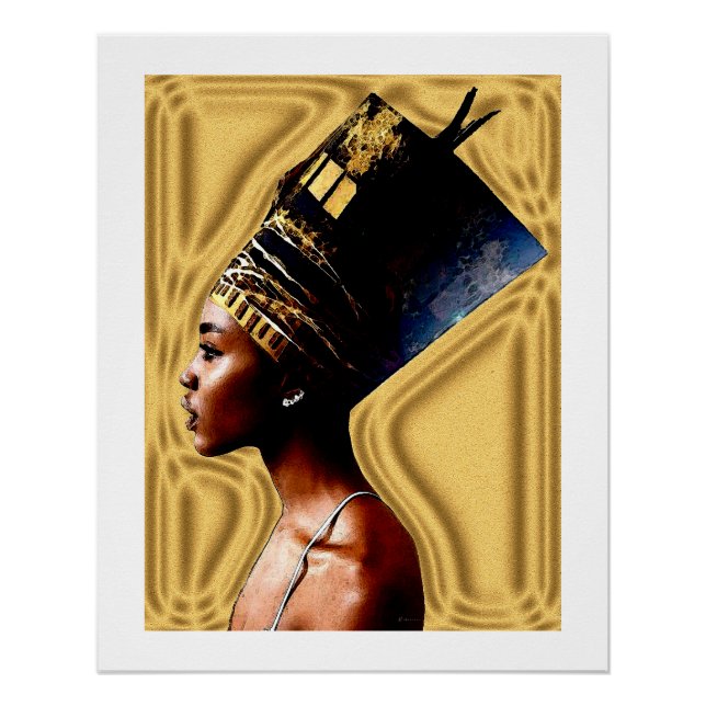 Poster de la dame du Nil (Devant)