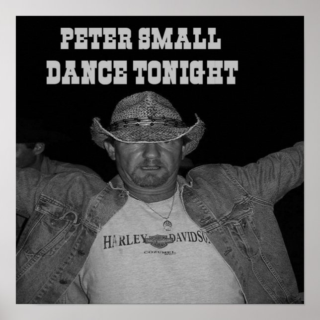 Poster de la danse ce soir (Devant)