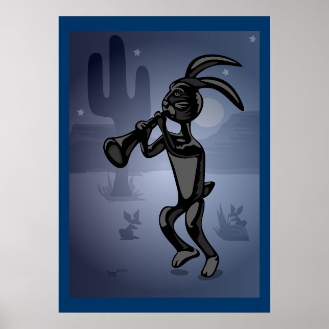 Poster de la danse Rabbit Kokopelli (Devant)
