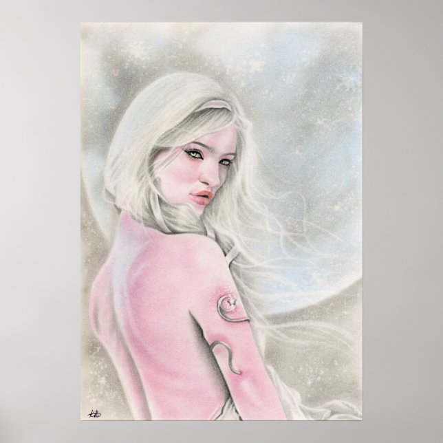 Poster de la déesse Moon Selene (Devant)