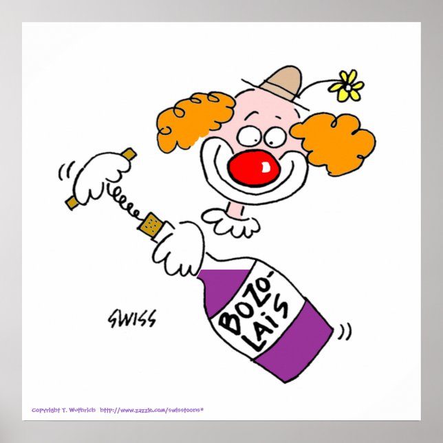 Poster de la Dégustation de Vins Drôle (Devant)