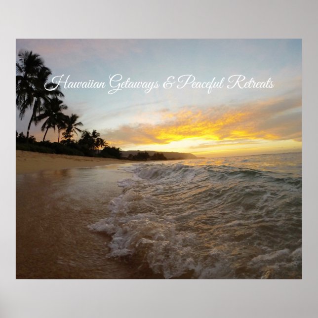 Poster de la escapade hawaïenne (Devant)